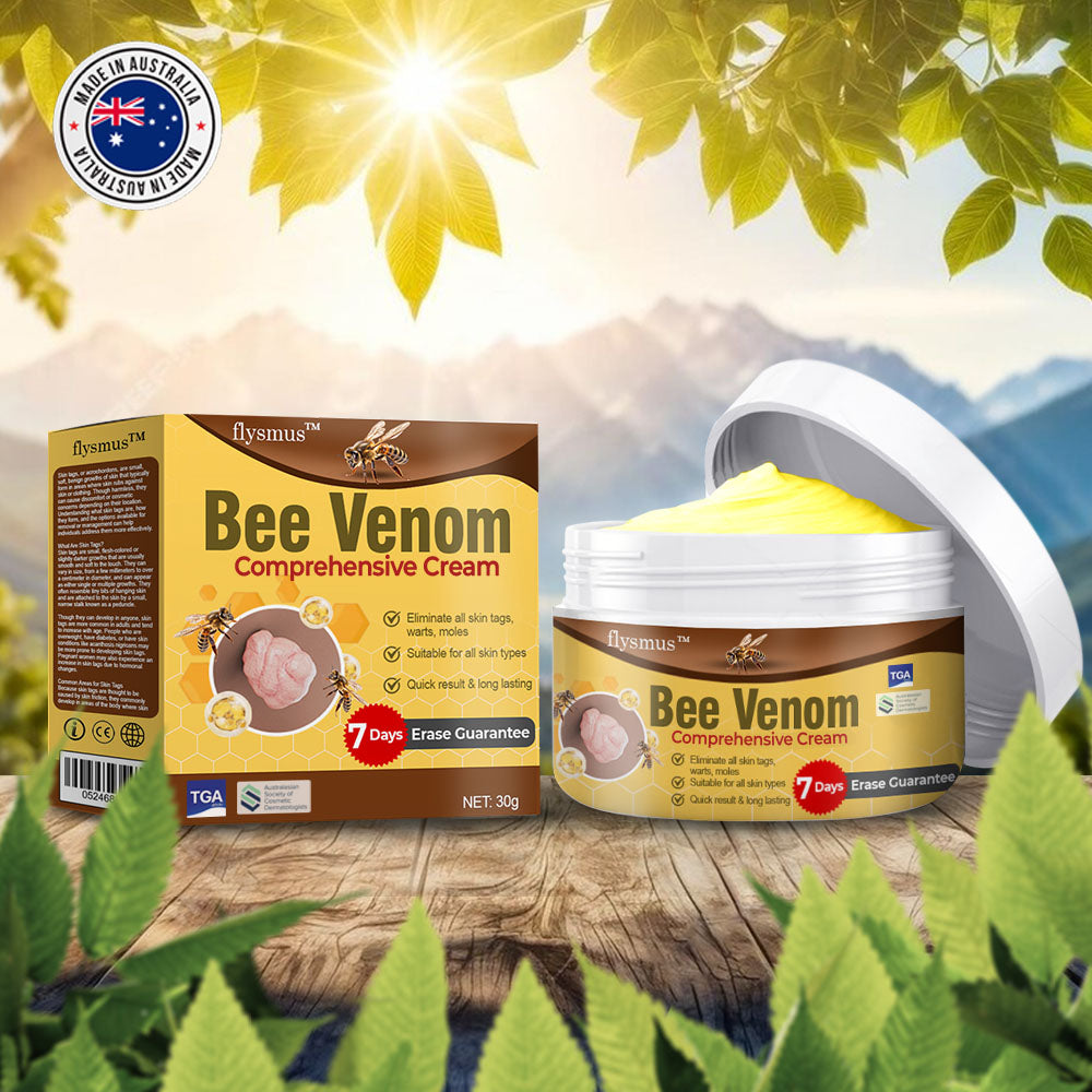 🎉(🔥🏆Made and Shipped from USA✅) flysmus™ Bee Venom Comprehensive Cream- LAST DAY 70% OFF