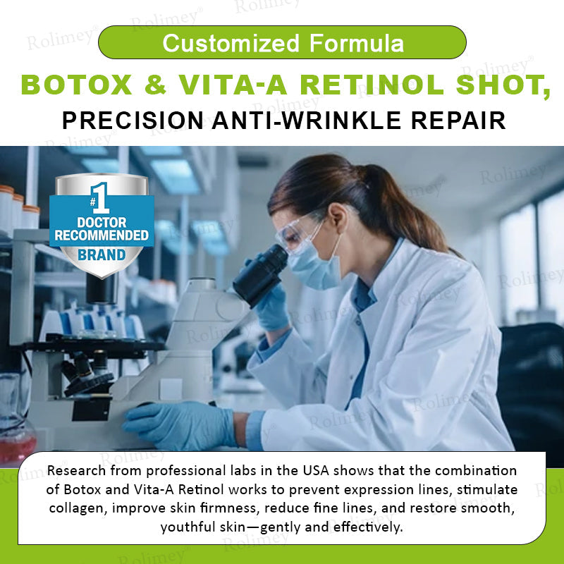 ☀️Made and shipped from the UK 💫Rolimey® Botox & Vita-A Retinol Shot Wrinkle-Lift Tightening cream - Last Day Promotion 70% OFF