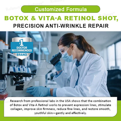 ☀️Made and shipped from the UK 💫Rolimey® Botox & Vita-A Retinol Shot Wrinkle-Lift Tightening cream - Last Day Promotion 70% OFF