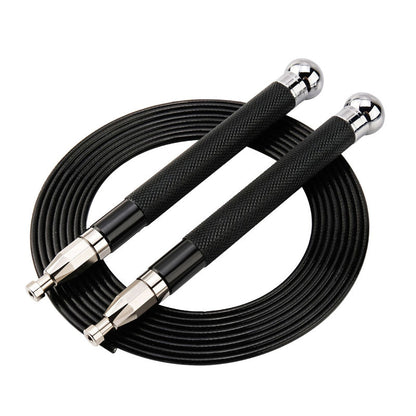 Aluminum Handle Steel Wire Skipping Weight Self-locking Double-bearing Skipping Rope