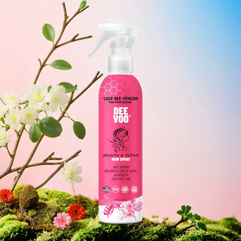 🫧DeeVoo™ Luxe Bee Venom Scalp Treatment HairGrᴏᴡth Hair Spray(Hurry! 80% OFF - Only 30 minutes left 🫧)