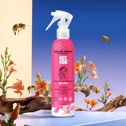 🫧DeeVoo™ Luxe Bee Venom Scalp Treatment HairGrᴏᴡth Hair Spray(Hurry! 80% OFF - Only 30 minutes left 🫧)