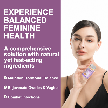 Lenreey® Bee Venom NMN Natural Repair Vaginal Capsules [For all vaginal and hormonal problems] Developed By Cleveland Clinic Women's Health Institute