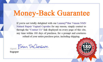 Lenreey® Bee Venom NMN Natural Repair Vaginal Capsules [For all vaginal and hormonal problems] Developed By Cleveland Clinic Women's Health Institute