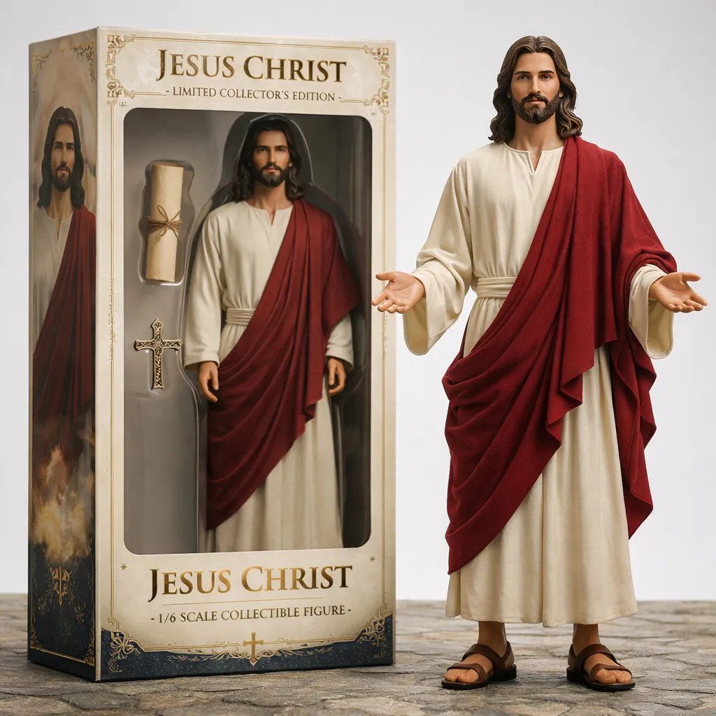 (🎁Last Day 75% OFF)🙏✝️Jesus Christ Limited Collector’s Edition 1/6 Scale Figure UPSELL