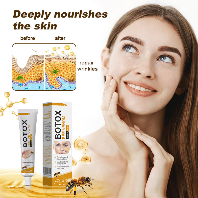 (🔥🌸Made and Shipped from USA✅) Furzero™ Botox Bee Venom Wrinkle Removal Cream- LAST DAY 70% OFF