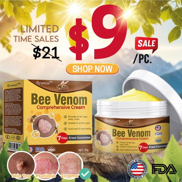 🐝💖 Flysmus™ Bee Venom Comprehensive Cream 🇺🇸 Dermatologist Recommended