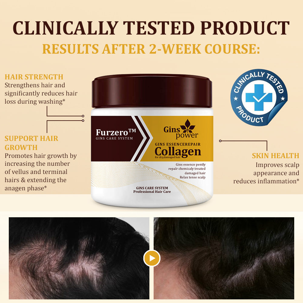 👨‍⚕️🪄US FDA APPROVED | Furzero™ Ginger Infused Collagen Repair Conditioner🌟
