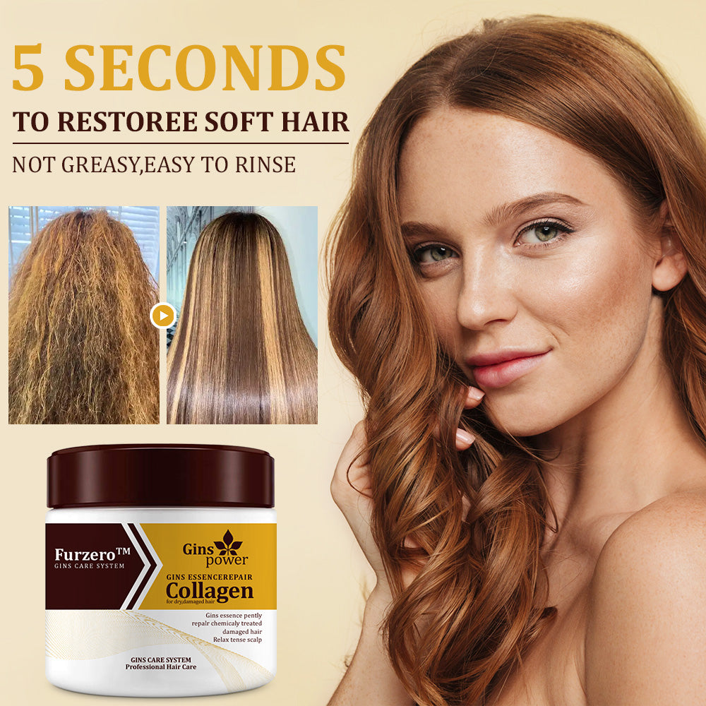 👨‍⚕️🪄US FDA APPROVED | Furzero™ Ginger Infused Collagen Repair Conditioner🌟