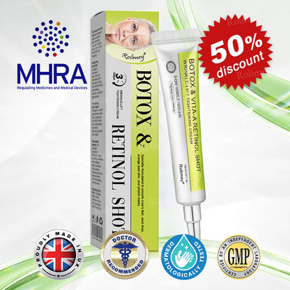 ☀️Made and shipped from the UK 💫Rolimey® Botox & Vita-A Retinol Shot Wrinkle-Lift Tightening cream - Last Day Promotion 70% OFF