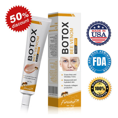 (🔥🌸Made and Shipped from USA✅) Furzero™ Botox Bee Venom Wrinkle Removal Cream- LAST DAY 70% OFF