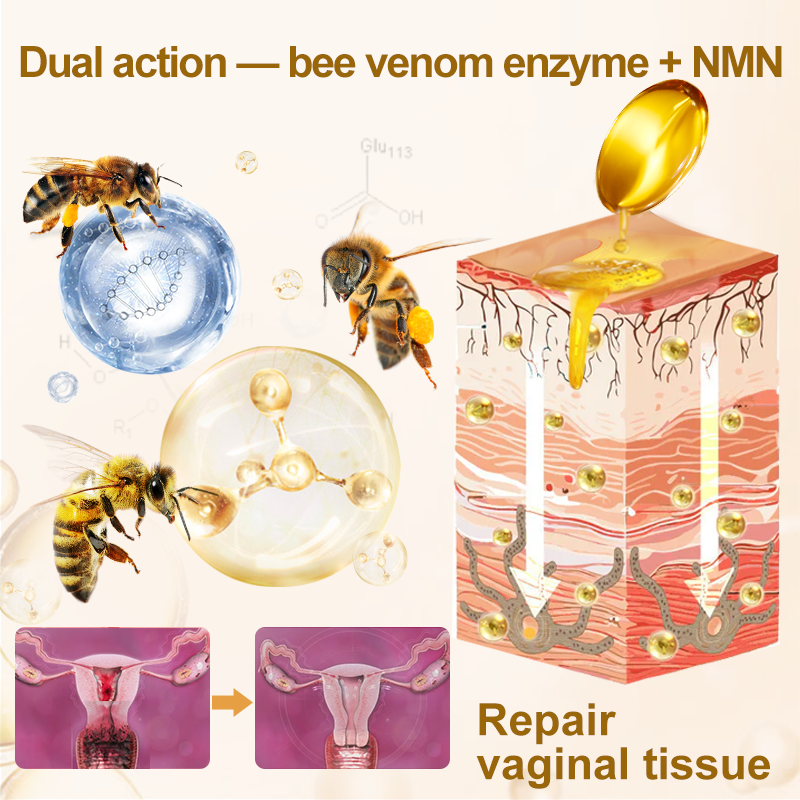 Lenreey® Bee Venom NMN Natural Repair Vaginal Capsules [For all vaginal and hormonal problems] Developed By Cleveland Clinic Women's Health Institute