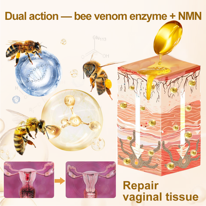 Lenreey® Bee Venom NMN Natural Repair Vaginal Capsules [For all vaginal and hormonal problems] Developed By Cleveland Clinic Women's Health Institute